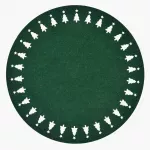 Подложка за хранене DUKA JULKLAP 38 см., зелен