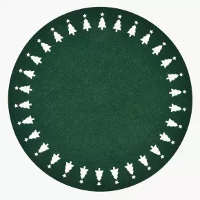 Подложка за хранене DUKA JULKLAP 38 см., зелен