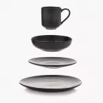 Чиния DUKA SANDSTEN 22 см., черен