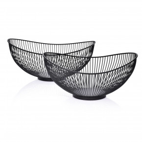 Купа DUKA MODERN SCANDI 29x16 см., черен