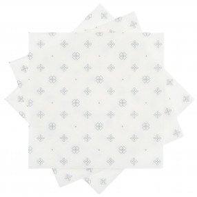 Салфетки 20 бр. DUKA CELEBRATE 33x33 см., бял