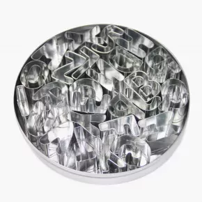 Сет латински букви за сладки 26 бр. DUKA MINI