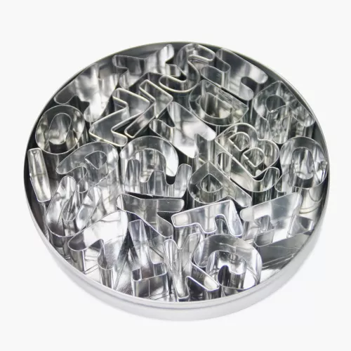 Сет латински букви за сладки 26 бр. DUKA MINI