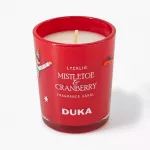Сет ароматни свещи DUKA LYCKLIG MISTLETOE & CRANBERRY, HONEY APPLE