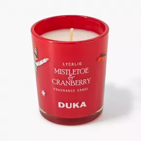 Сет ароматни свещи DUKA LYCKLIG MISTLETOE & CRANBERRY, HONEY APPLE