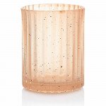 Свещник DUKA ISKREM 7.7x10 см., оранжев