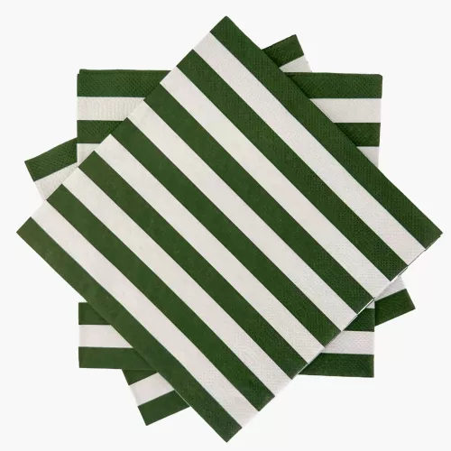 Салфетки 20 бр. DUKA RANDIG 33x33 см., зелен