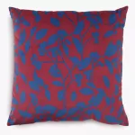 Възглавница DUKA SKADI 50x50 см., бордо, тъмносин