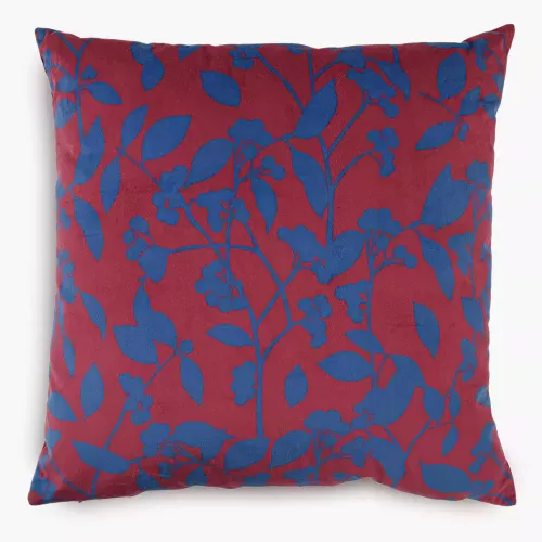 Възглавница DUKA SKADI 50x50 см., бордо, тъмносин