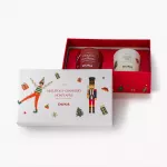 Сет ароматни свещи DUKA LYCKLIG MISTLETOE & CRANBERRY, HONEY APPLE