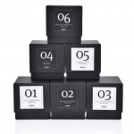 Ароматна свещ портокал и кориандър DUKA ELEGANT No.2 9 см. 