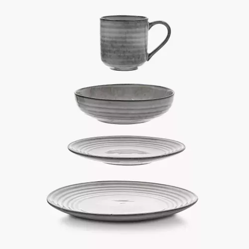 Чиния DUKA SANDSTEN 27 см., сив