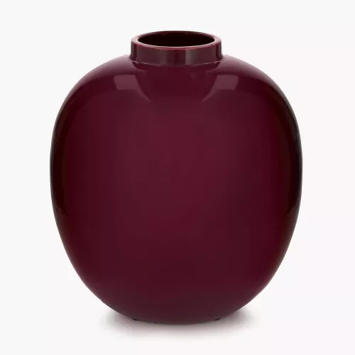 Ваза DUKA MERLOT 24 см, бордо