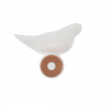 Закачалка птица DUKA BIRD 11,5x10x9,5 см., бял