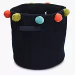 Кошница DUKA MINI 36x34 см, черен