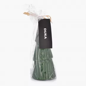 Свещ елха DUKA JULMYS 18 см., зелен