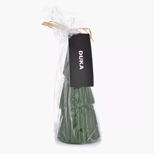 Свещ елха DUKA JULMYS 18 см., зелен