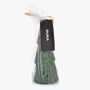 Свещ елха DUKA JULMYS 18 см., зелен