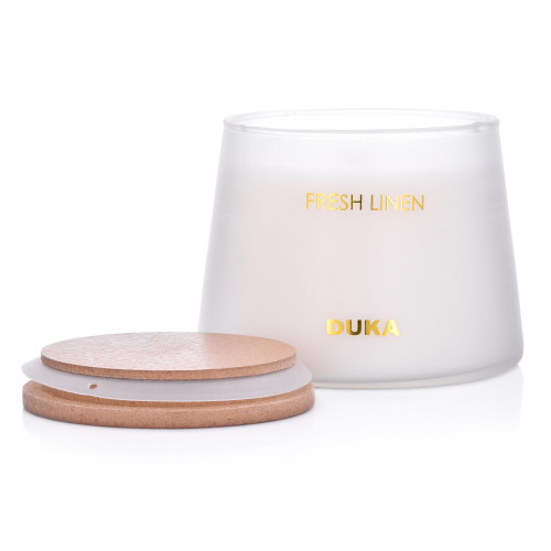 Ароматна свещ DUKA BERG, бял