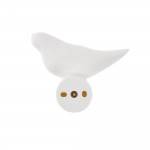 Закачалка птица DUKA BIRD 11,5x10x9,5 см., бял