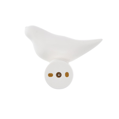 Закачалка птица DUKA BIRD 11,5x10x9,5 см., бял