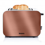Тостер с две отделения DUKA BOSSE, розово злато