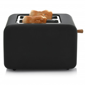 Тостер с две отделения DUKA LOFT, черен