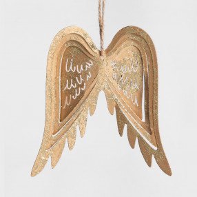 Висулка ангелски крила OLDY METAL 11 см.