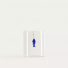 Чаша HOMLA MARE 400 мл., синя рибка